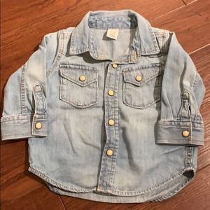 Jean shirt 6-12months